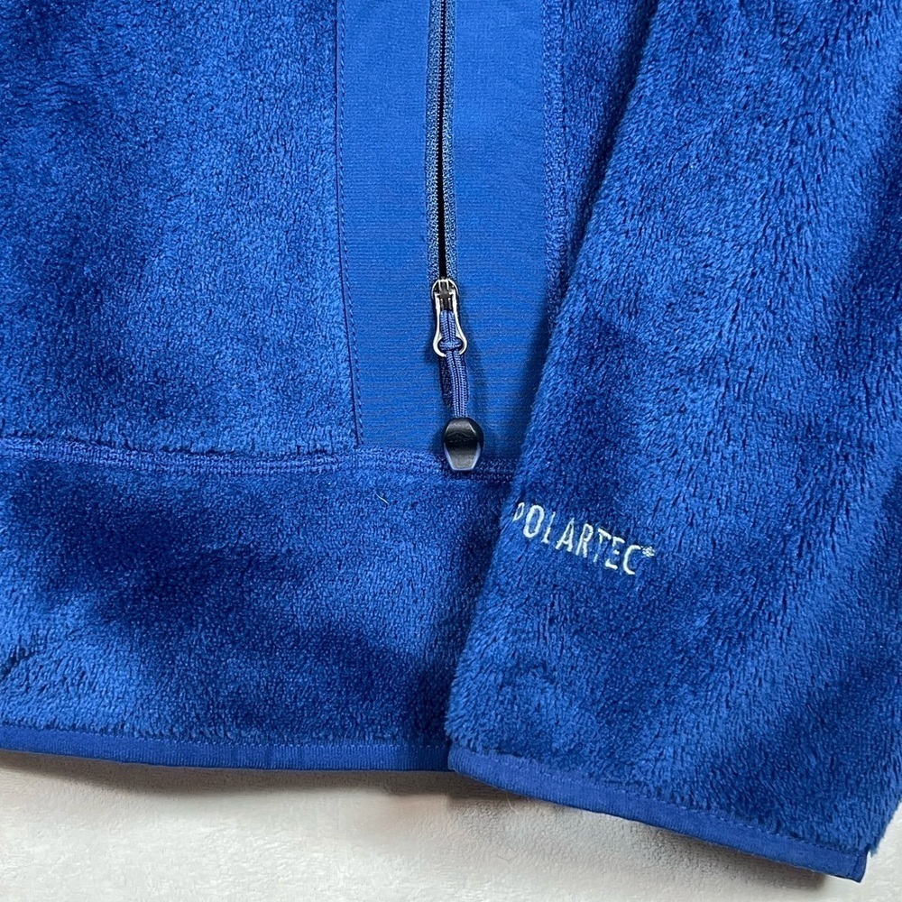 Men’s XL L.L. Bean Blue Sherpa Synchilla Fleece Full Zip Jacket EUC C25 - Picture 5 of 11